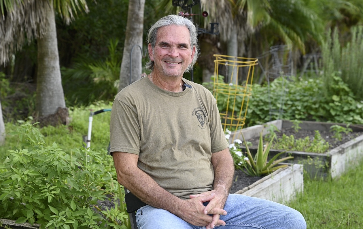 Photo of Robert McMahon at Southern Fresh Farms.